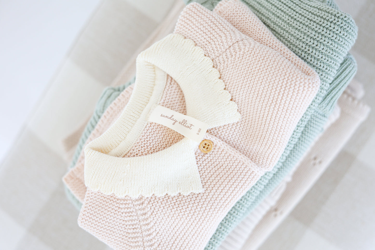 Soft Pink Sunday Sweater